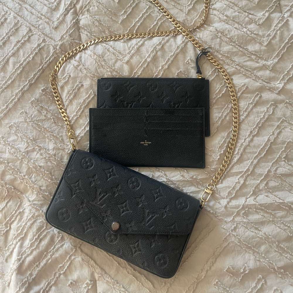 Authentic Louis Vuitton Félicie Pochette